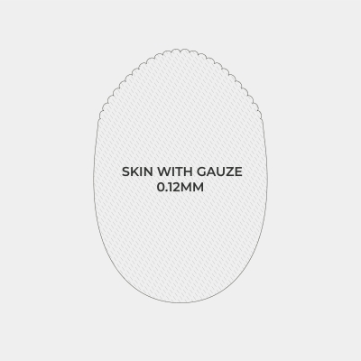 GloWigs 0.12mm Injected Skin Hair System with Gauze