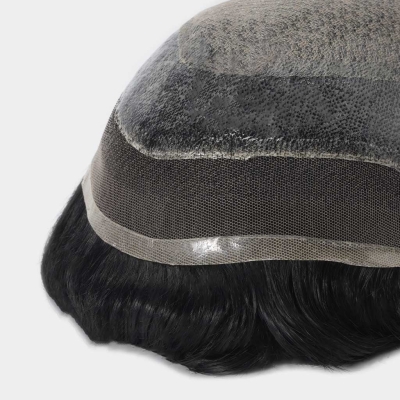 GloWigs Injected Skin Hair System with Diamond Net and French Lace Front