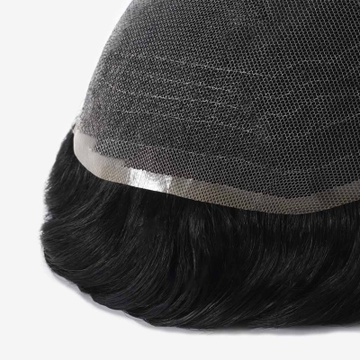 GloWigs Medium Density Full Lace Hair System for Men