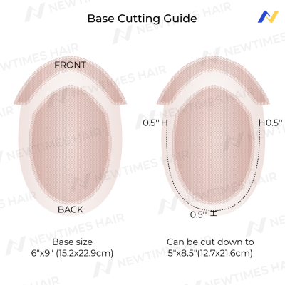 GloWigs HOLLYWOOD-S Hair System with Thin Skin Perimeter and Lace Front