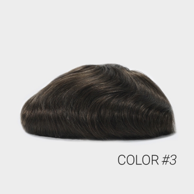 GloWigs 0.06mm Poly Thin Skin Hair System with V-Looped Hair