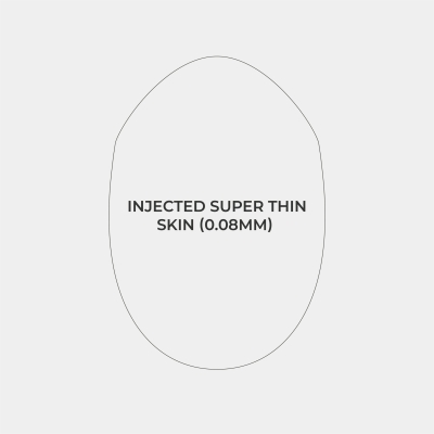 GloWigs 0.08mm Injected Thin Skin Hair System for Men