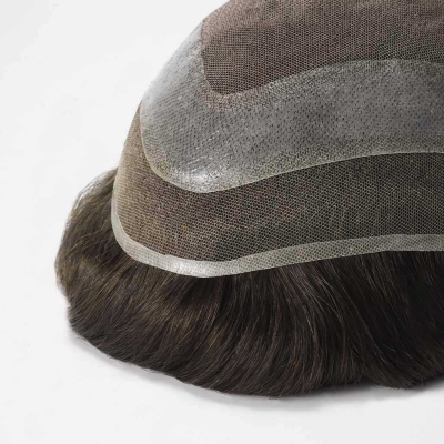 GloWigs HOLLYWOOD Hair System with Thin Skin Perimeter and Lace Front