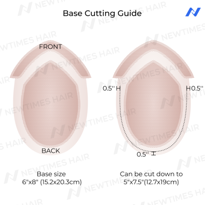 GloWigs HOLLYWOOD Hair System with Thin Skin Perimeter and Lace Front