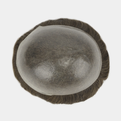 GloWigs 0.08mm Transparent Poly Skin Hair System, 120% Density