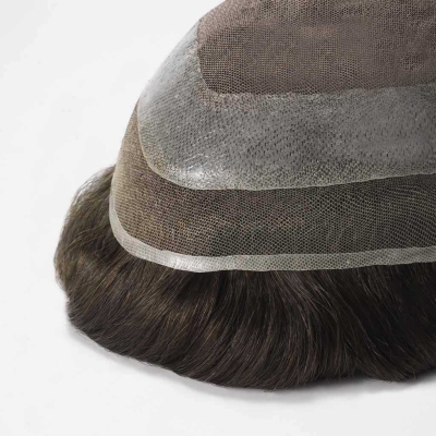 GloWigs HOLLYWOOD-S Hair System with Thin Skin Perimeter and Lace Front