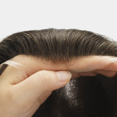 GloWigs HOLLYWOOD Hair System with Thin Skin Perimeter and Lace Front