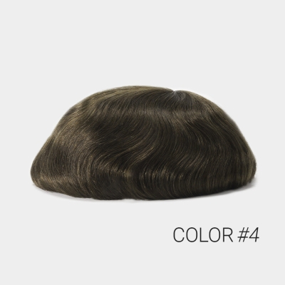 AvenHair Fine Mono Hair System with PU Sides, Back and Scallop Front