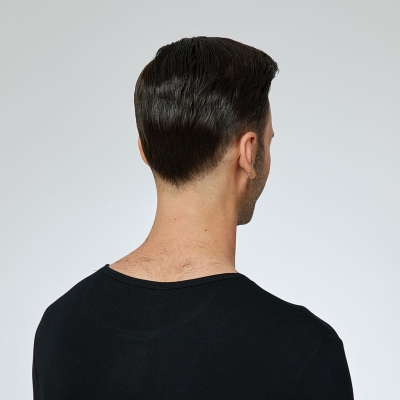 AvenHair Medium Density French Lace Hair System with PU Sides and Back