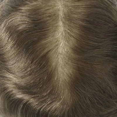AvenHair Super Fine Welded Mono Hair System, 80% Density