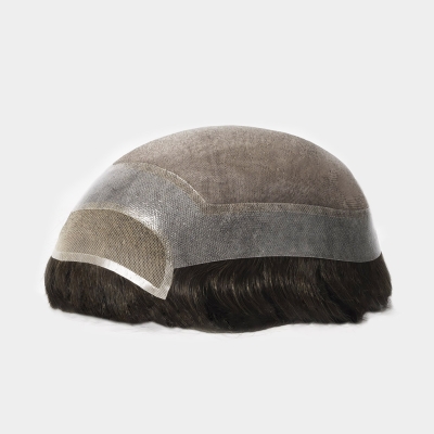 AvenHair Fine Mono Hair System with Clear PU Perimeter and Lace Front