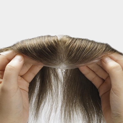 AvenHair 0.06mm Thin Skin Frontal Hairpiece for Receding Hairlines