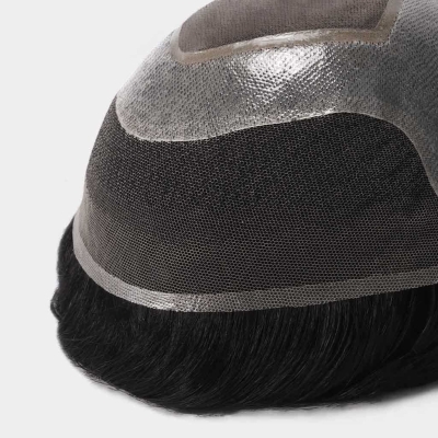 AvenHair Fine Mono Hair System with Skin Gauze Perimeter and Lace Front