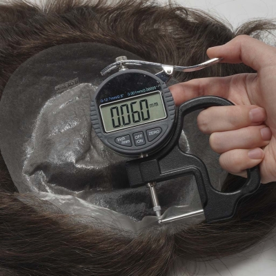 AvenHair 0.06mm Poly Thin Skin Hair System with V-Looped Hair
