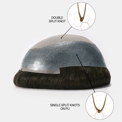 AvenHair AUSTRALIA PRO Flex Lace Hair System with Wide PU Perimeter