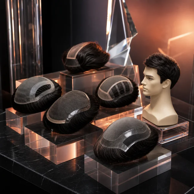 Hair system color and base selection