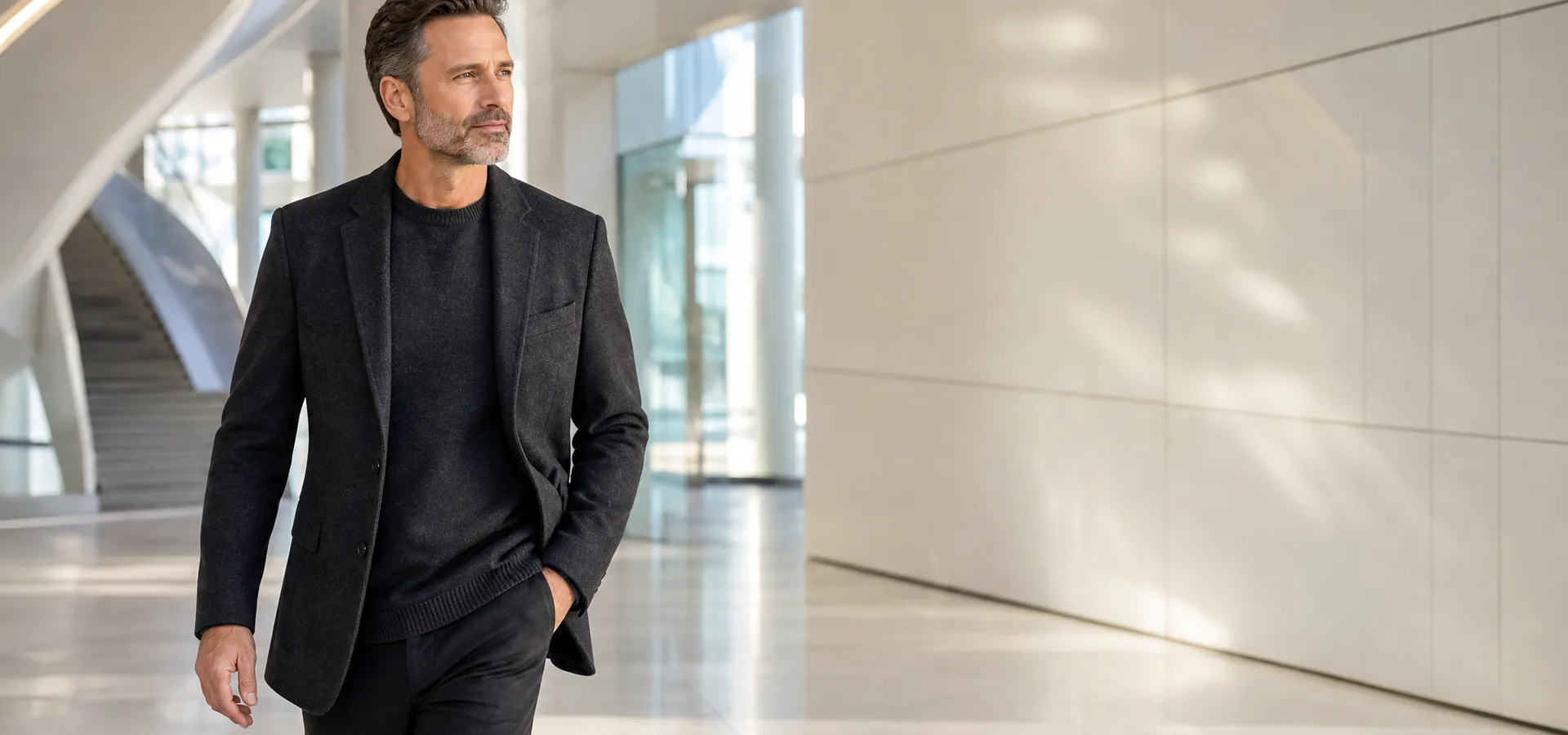 Confident everyday style with a natural-looking hair system