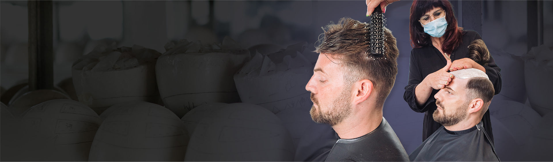 Hair system consultation and professional fitting support