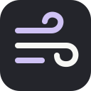 High-speed airflow icon