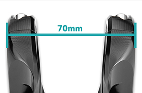 70mm Handlebar Clamping Width