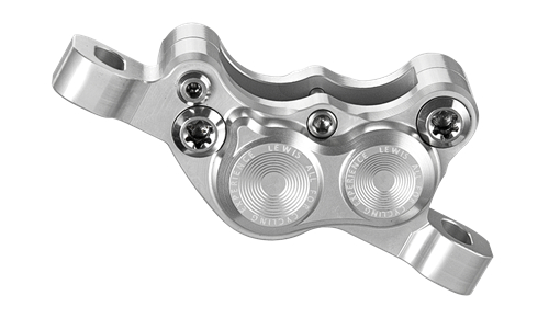 CNC 7075 T6 Aluminum four-piston caliper