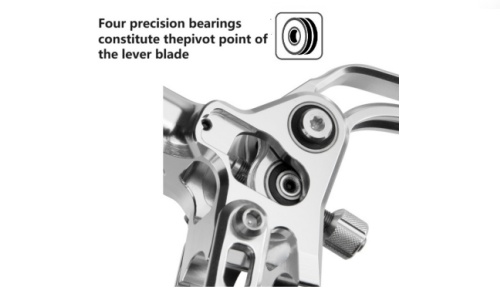 Four precision bearings