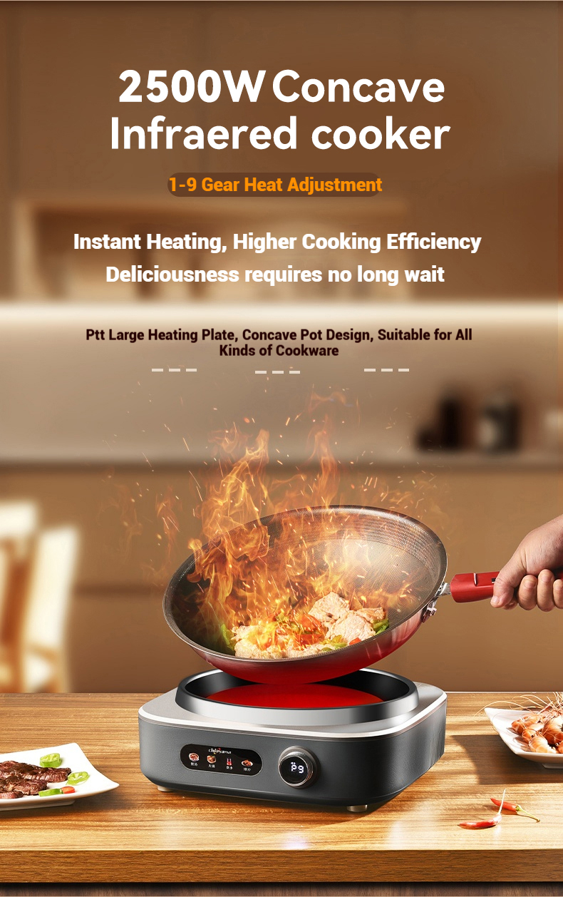 TQIU V3 Single Burner Infrared Cooker