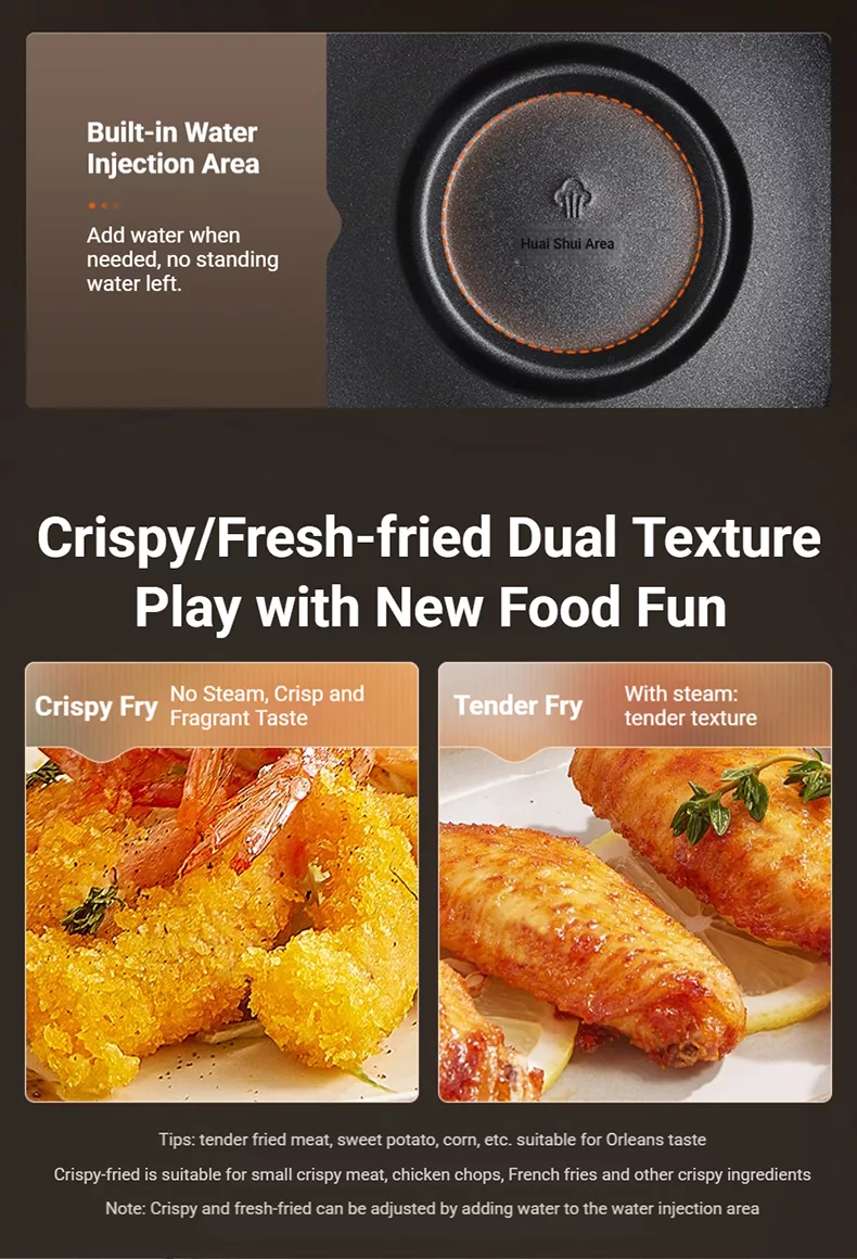 TQIU Air Fryer V4 Digital Control Panel 5L Double Heating - product image 18