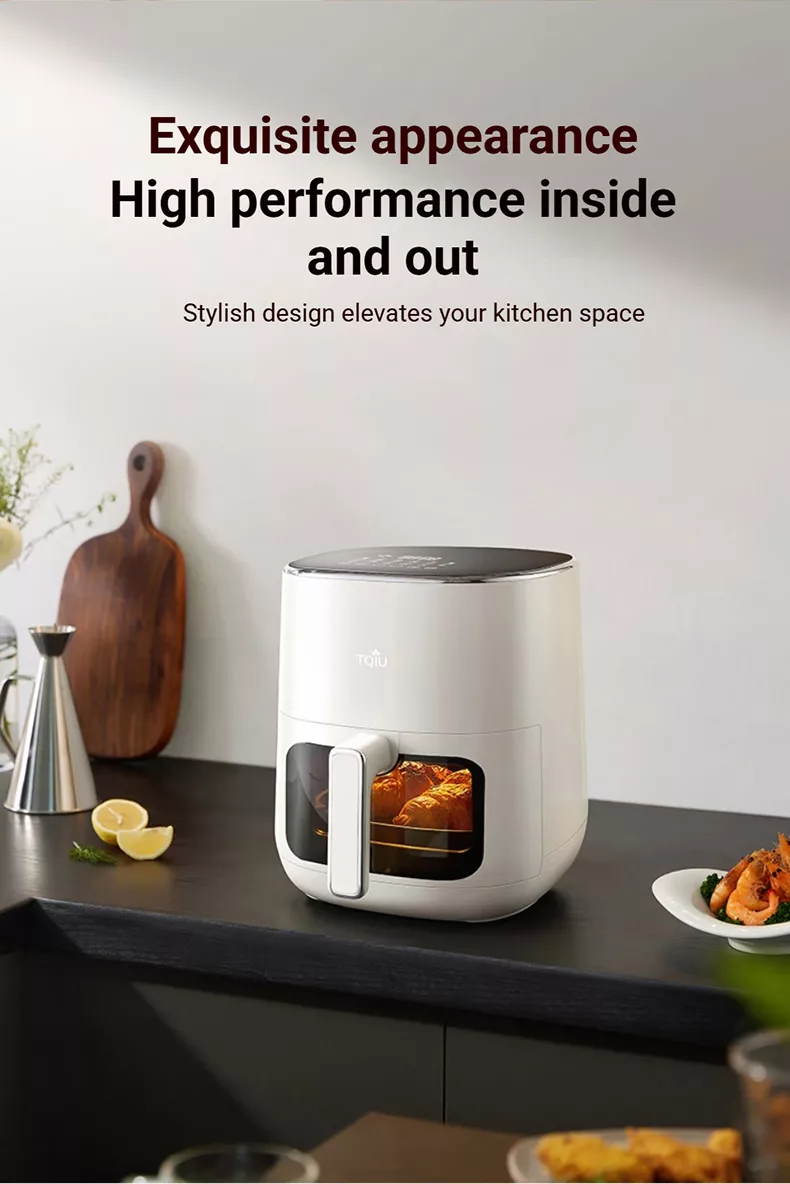 TQIU Air Fryer V4 Digital Control Panel 5L Double Heating - product image 24