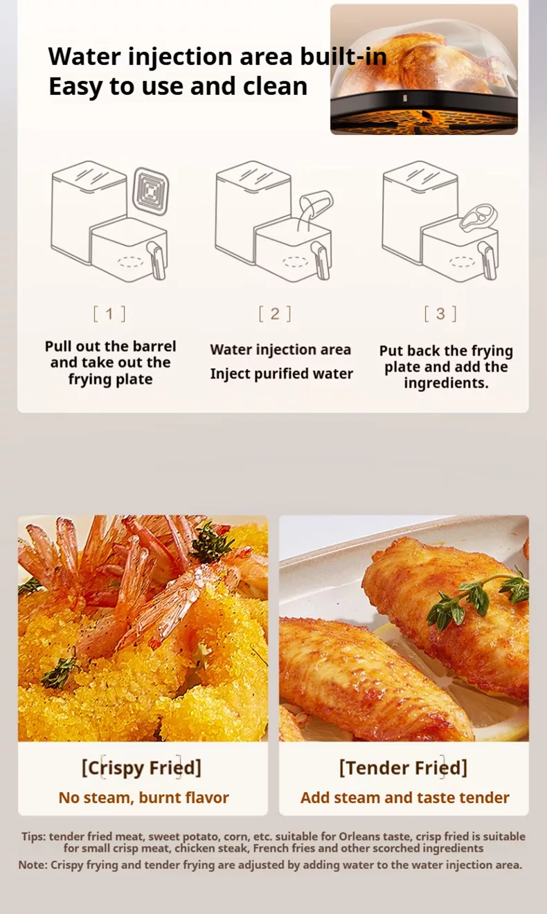 TQIU Air Fryer V3 Digital Control Panel 5L - product image 19