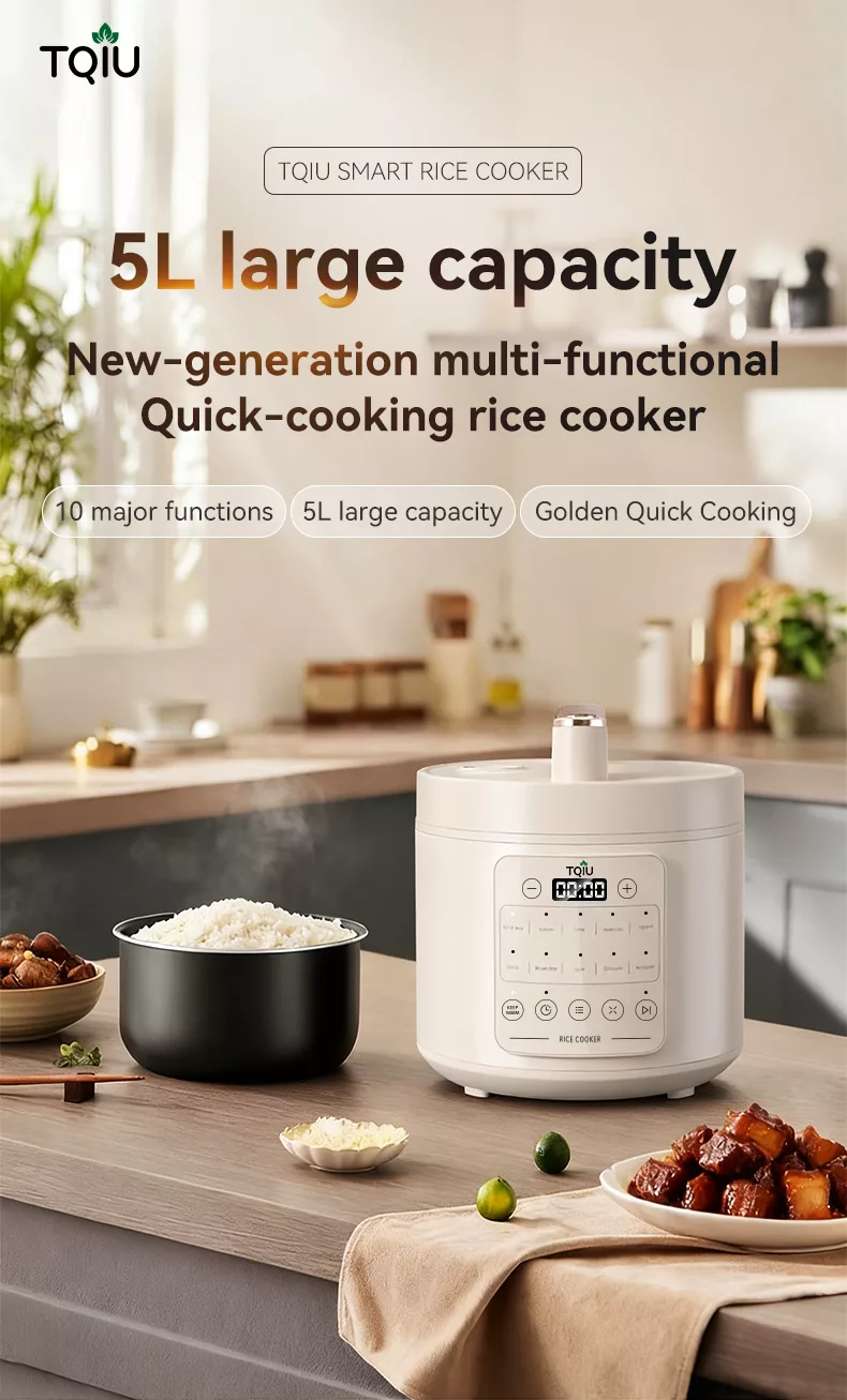TQIU Multi Functional Fast Cooking Rice Cooker - product image 5