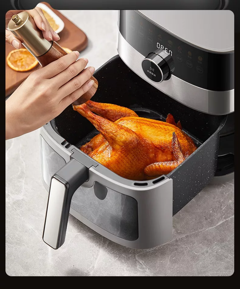 TQIU Air Fryer S4 Digital Control Panel 6L Double Heating - product image 30