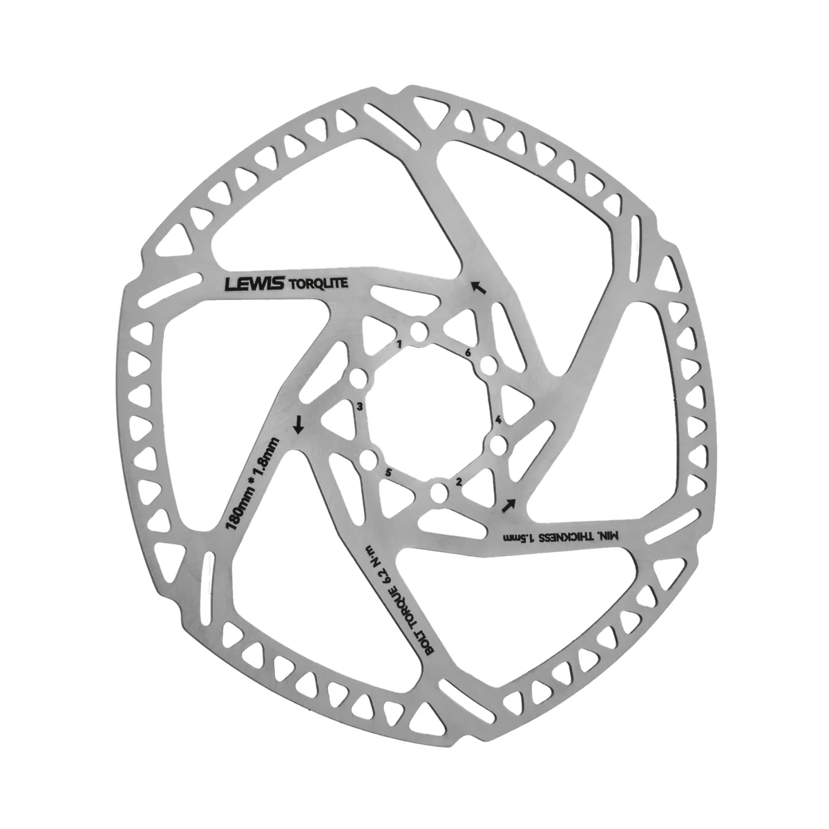 PureTrek TORQLITE Disc Brake Rotor 1.8mm Thick For Road Bike