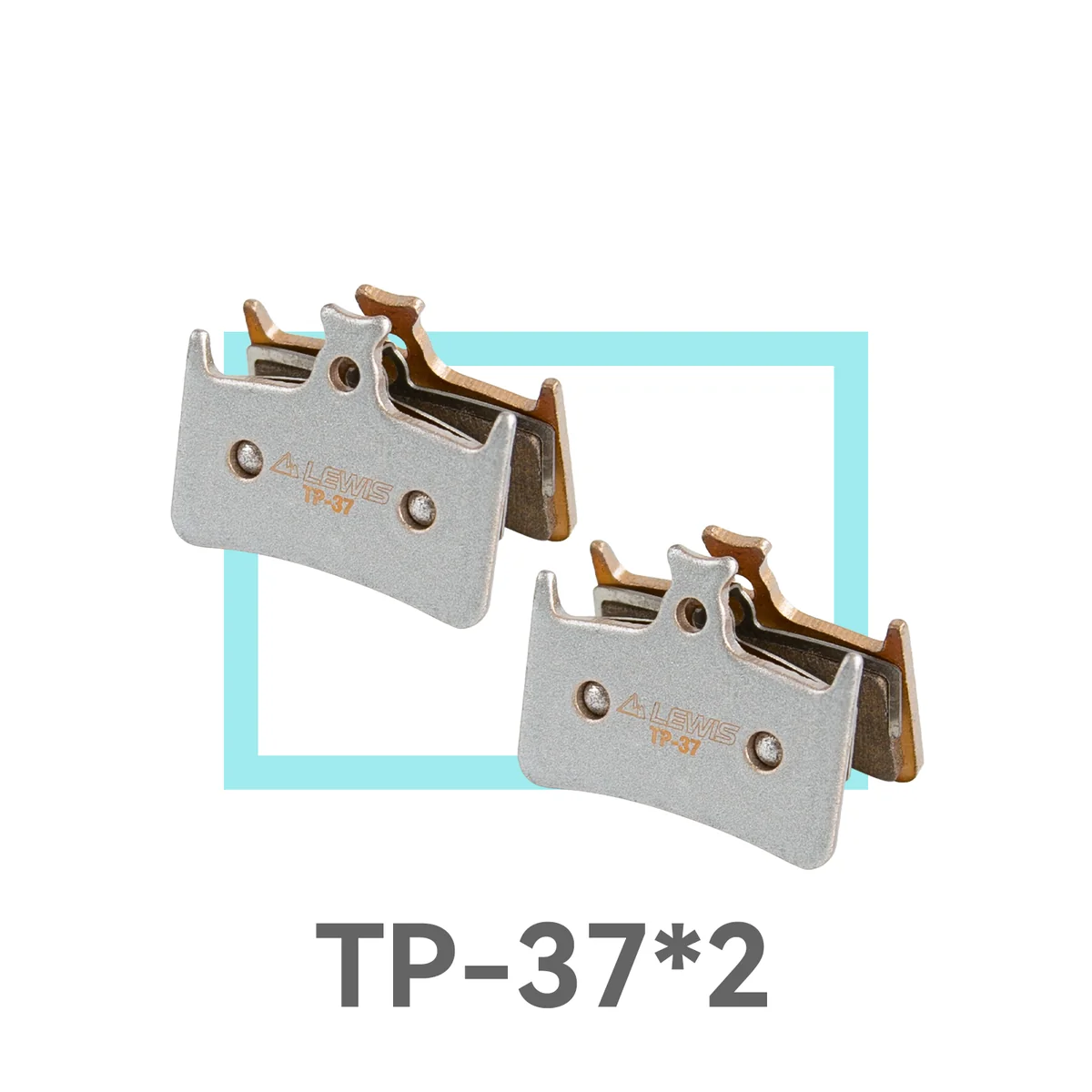 PureTrek TP series Sintered Metallic Brake pads For LV2/LV4/LH4/LHT