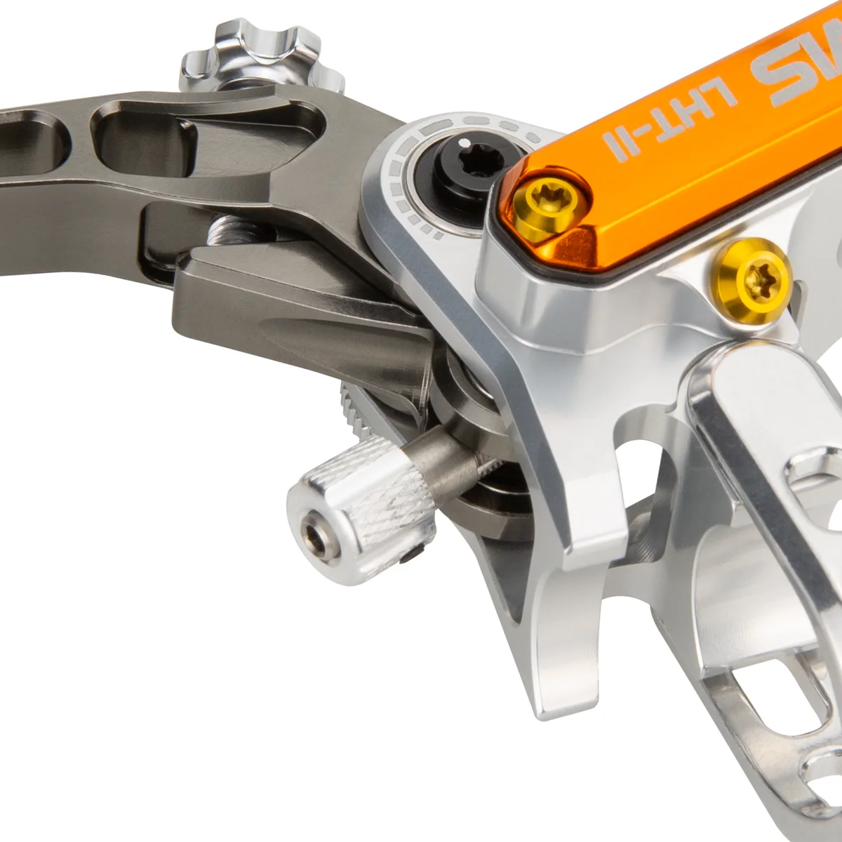 PureTrek LHT-II Pistons 4x17mm Titanium Monoblock Caliper