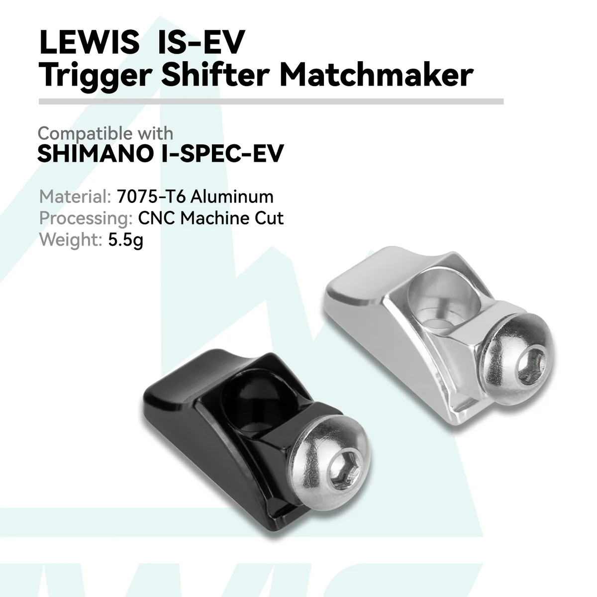 PureTrek Matchmaker for Shimano I-Spec EV Direct Mount Adapter