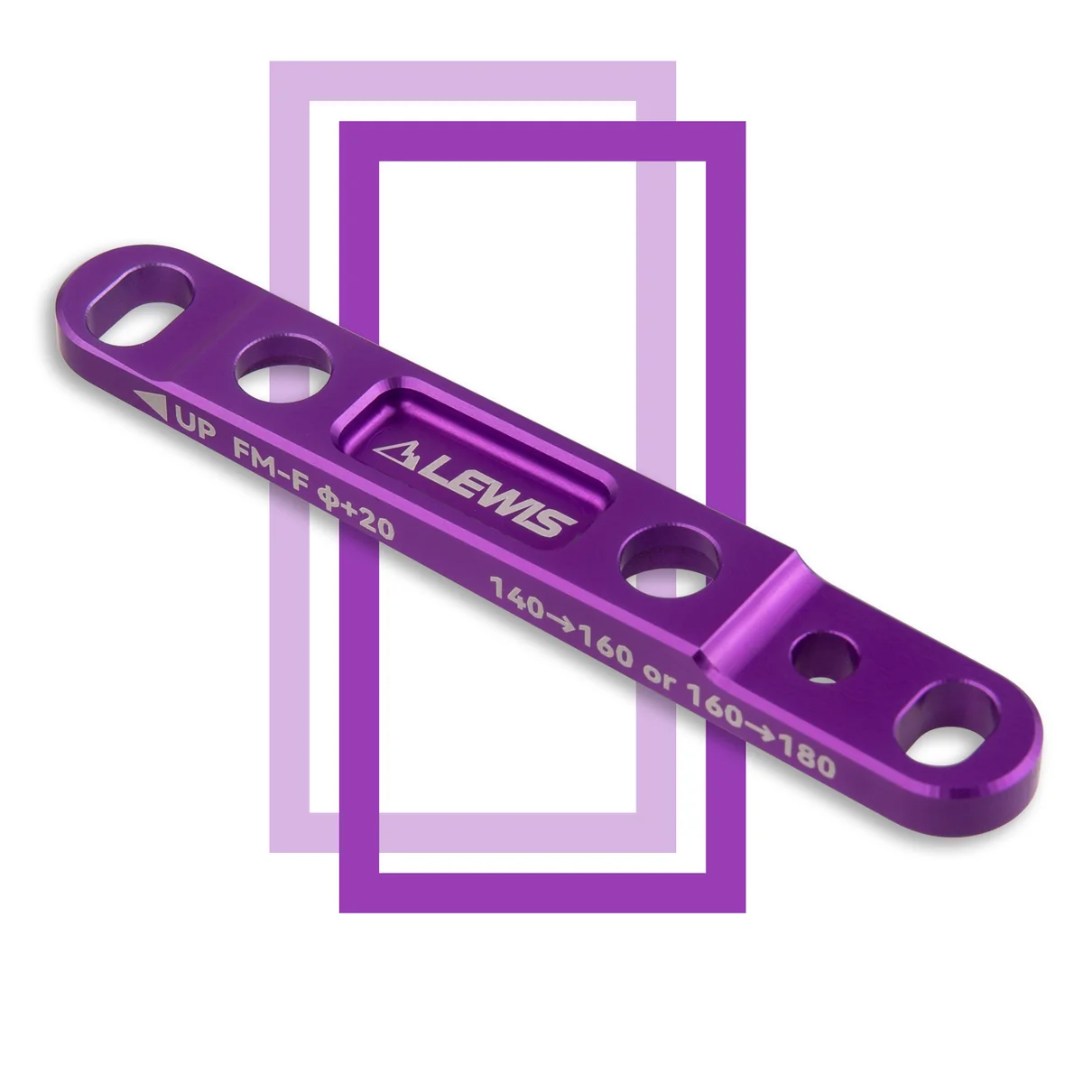 PureTrek Flat Mount Road Bike Caliper Adapter