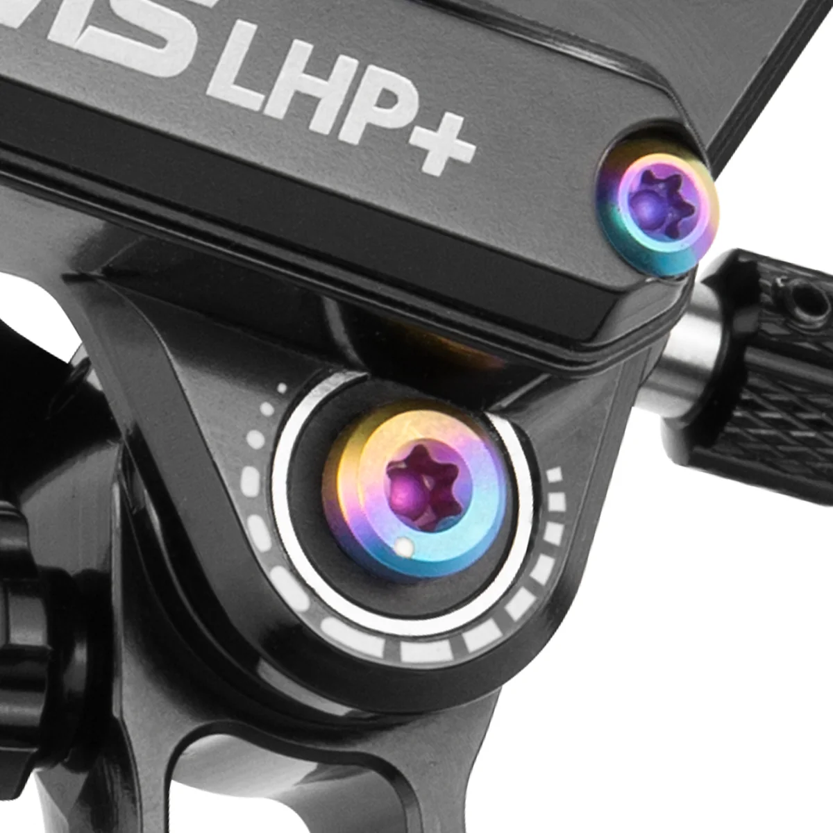 PureTrek LHP+ U4T 4 Pistons Disc Brake with Ti Mounting Bolts