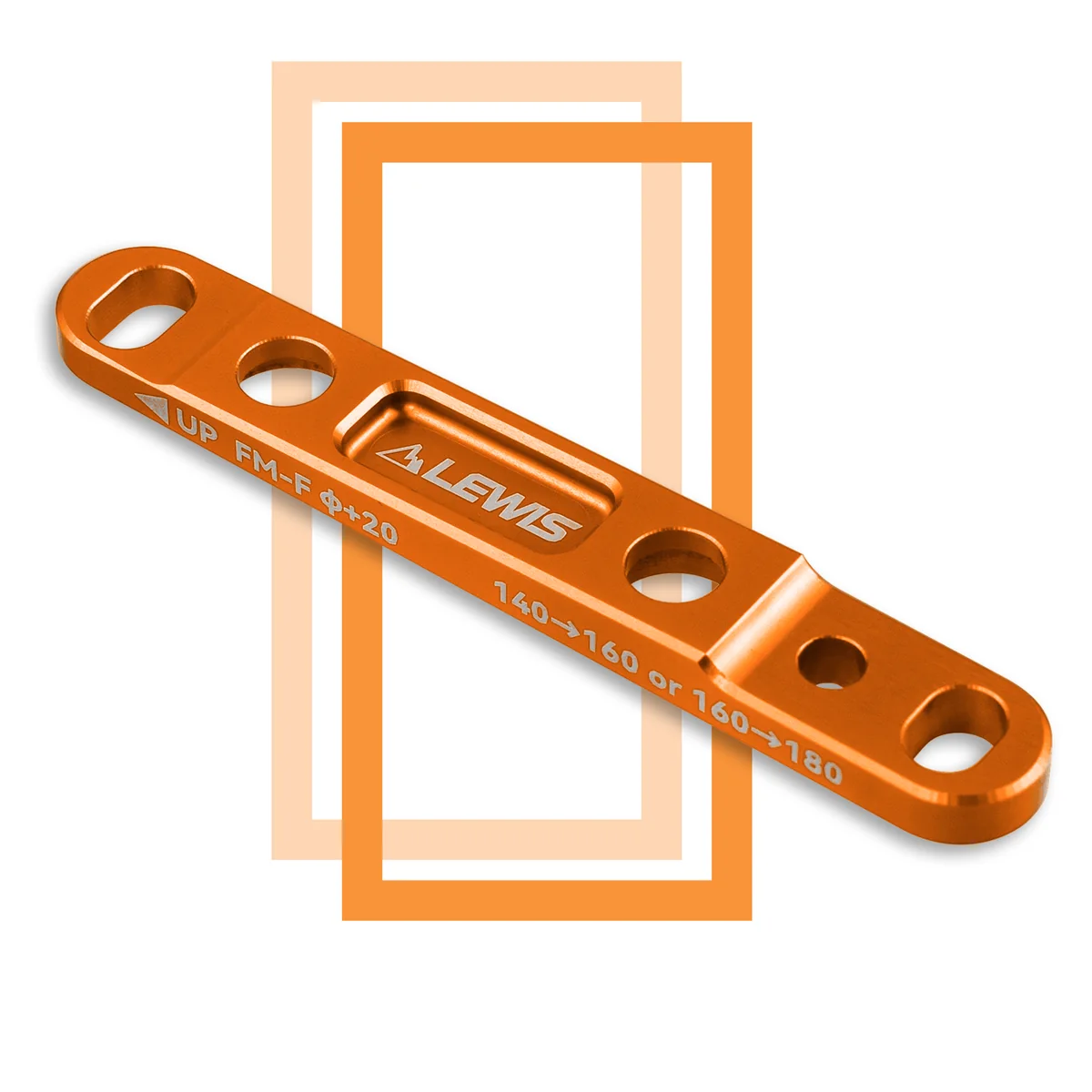 PureTrek Flat Mount Road Bike Caliper Adapter