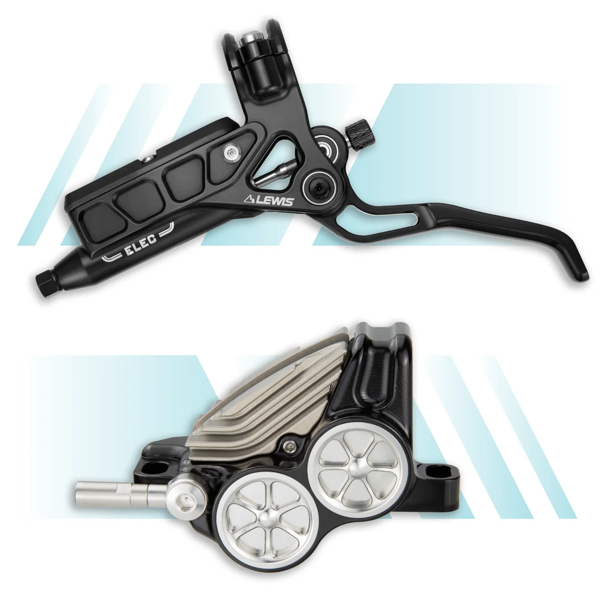 PureTrek EB 20-21 Axial Cylinder 4 Pistons Brakes