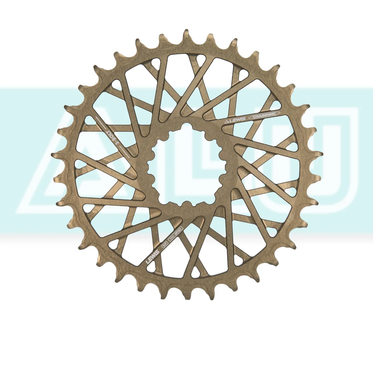 PureTrek ALU 3-Bolt MTB Aluminum Chainrings