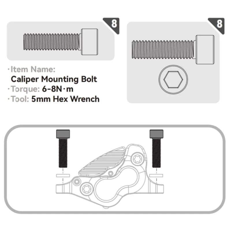 PureTrek Titanium Ti Bolt Upgrade Kit (LHP+-U4/LHP-S4/LH4)