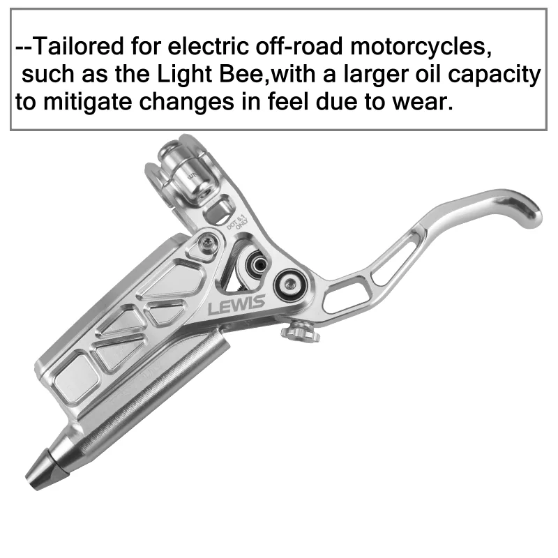 PureTrek EP8-II Axial Cylinder 8 Pistons Hydraulic Disc Brake for Surron Light Bee