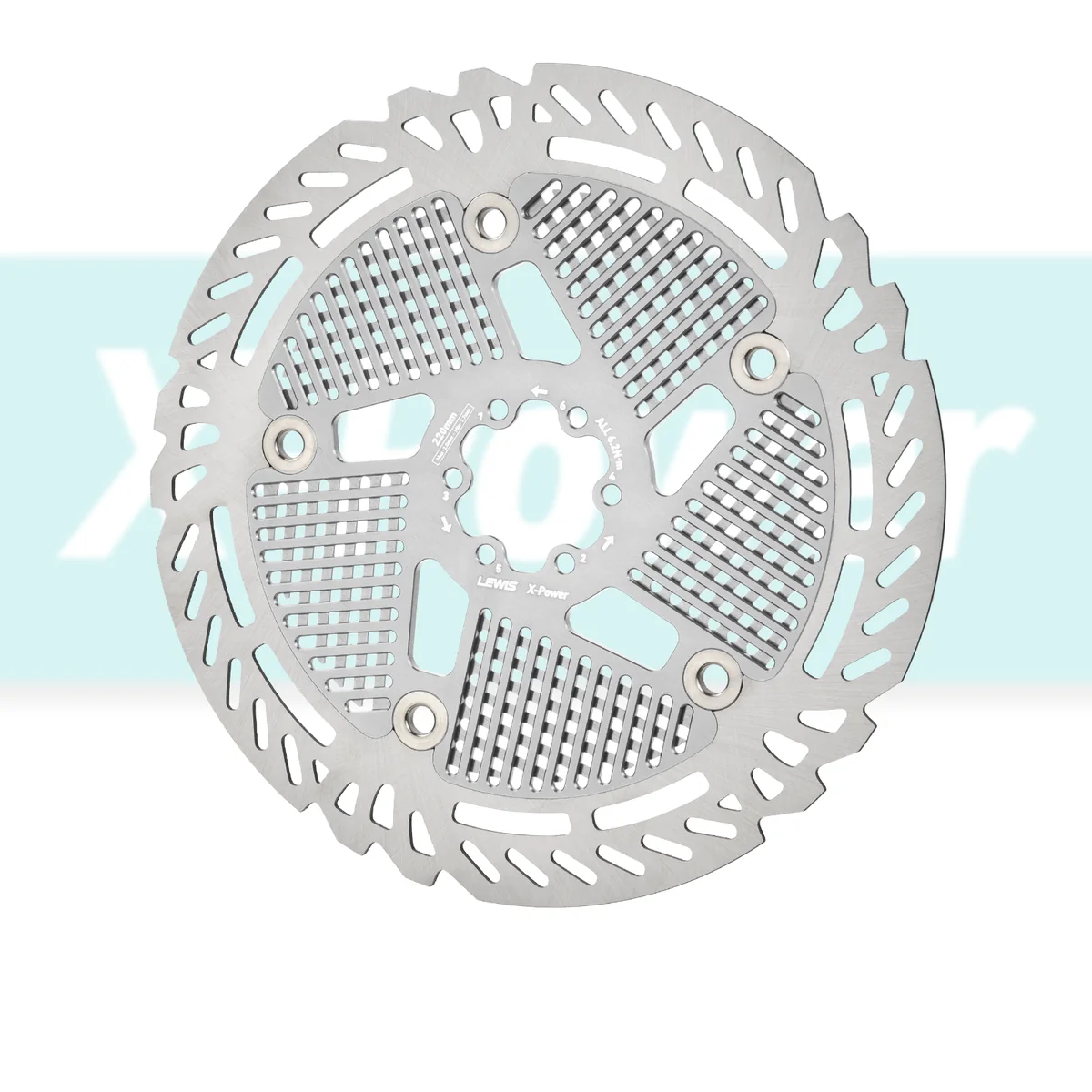 PureTrek X-Power Floating Rotor 2.3mm thick for MTB