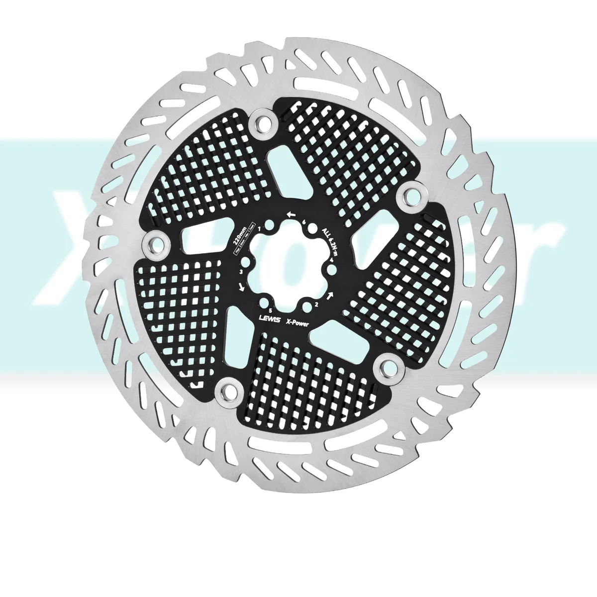 PureTrek X-Power Floating Rotor 2.3mm thick for MTB