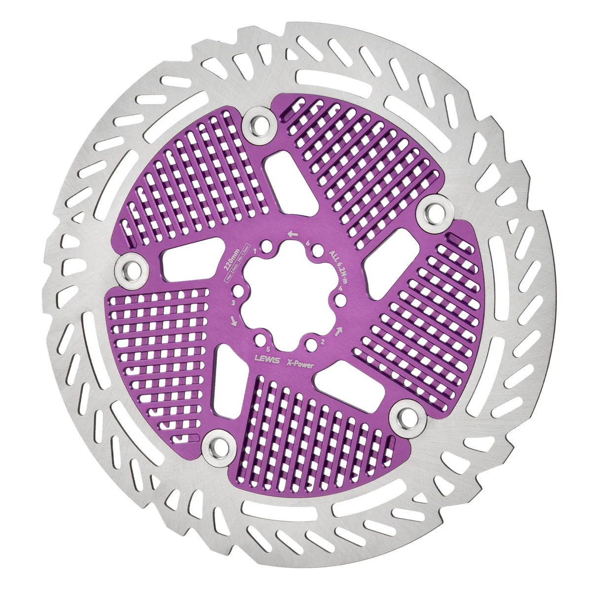 PureTrek X-Power Floating Rotor 2.3mm thick for MTB