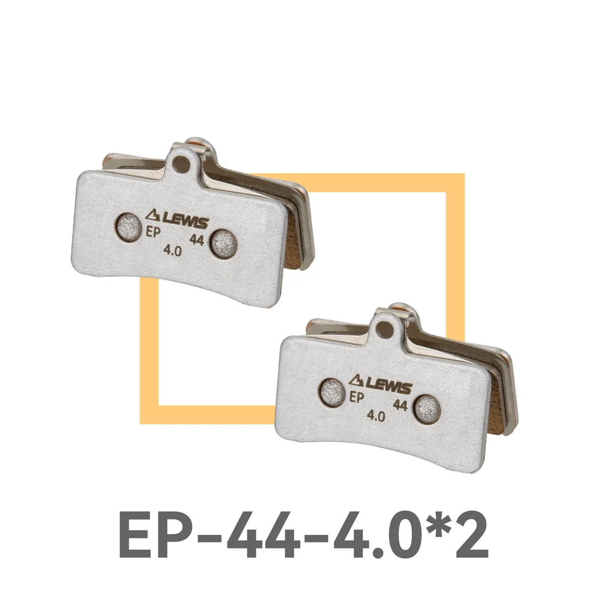 PureTrek EP-44-4.0 Sintered Metallic Brake pads For EB/AX
