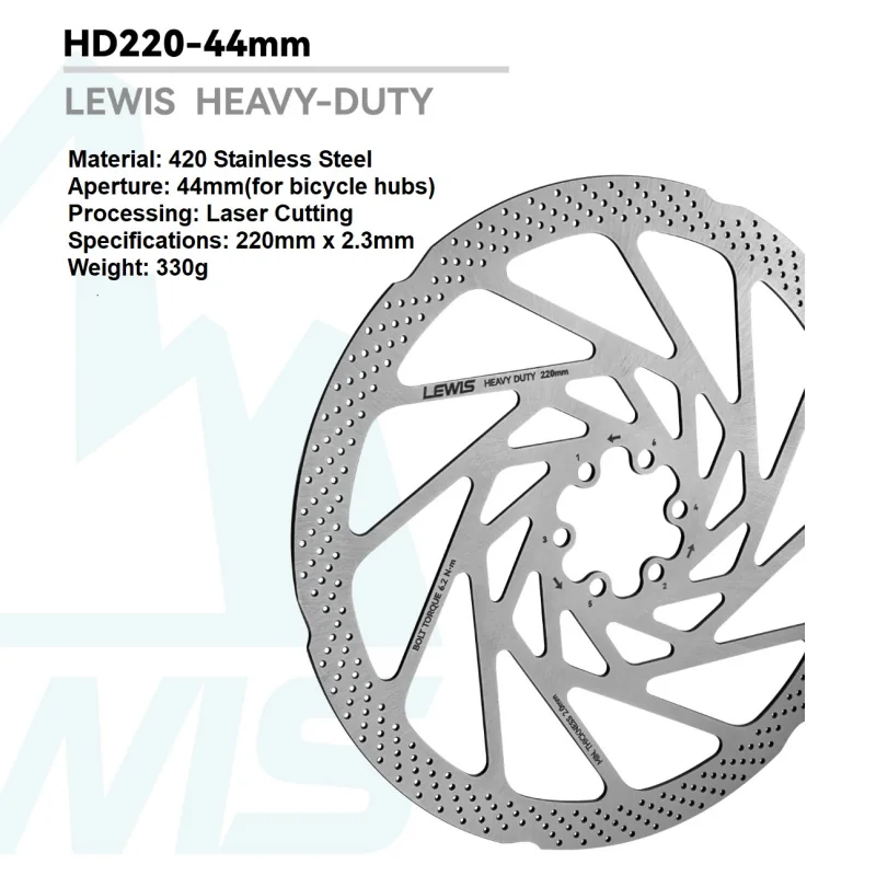 PureTrek HEAVY DUTY Disc Brake Rotor 2.3mm Thick For Mountain Bike