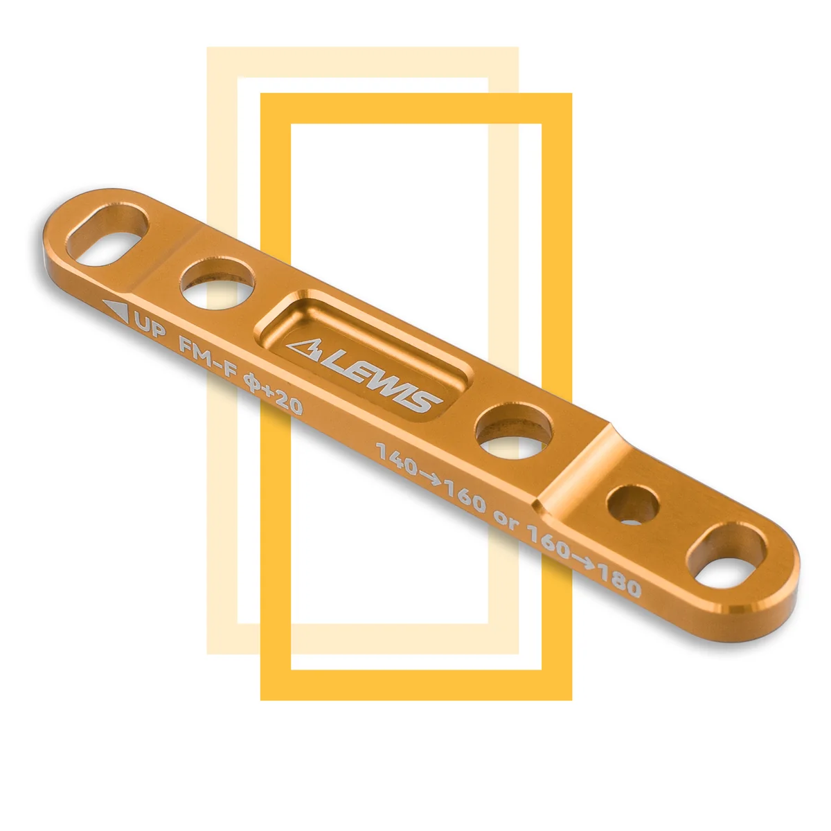 PureTrek Flat Mount Road Bike Caliper Adapter
