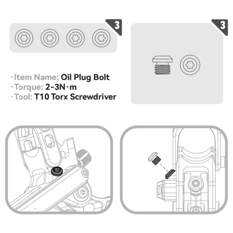 PureTrek Titanium Ti Bolt Upgrade Kit (LHP+-U4/LHP-S4/LH4)